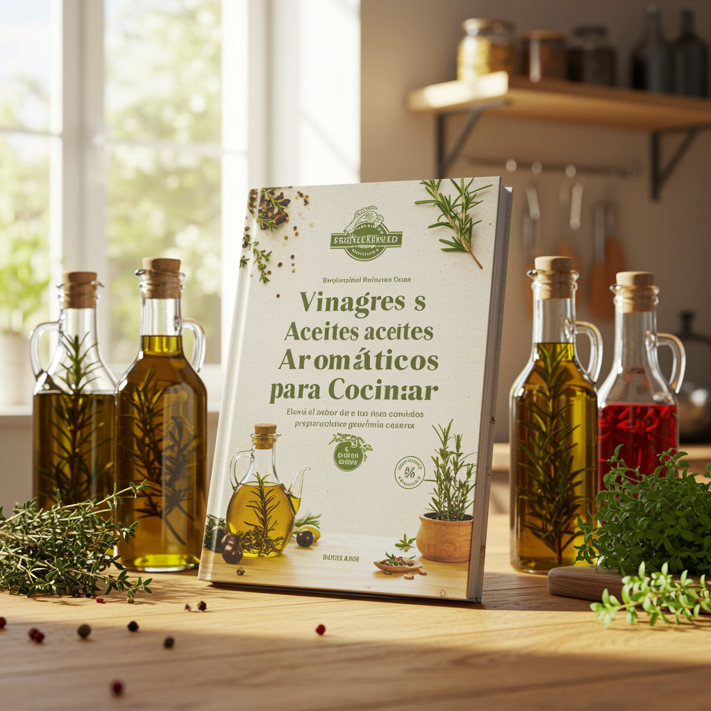 Vinagres y Aceites Aromáticos para cocinar