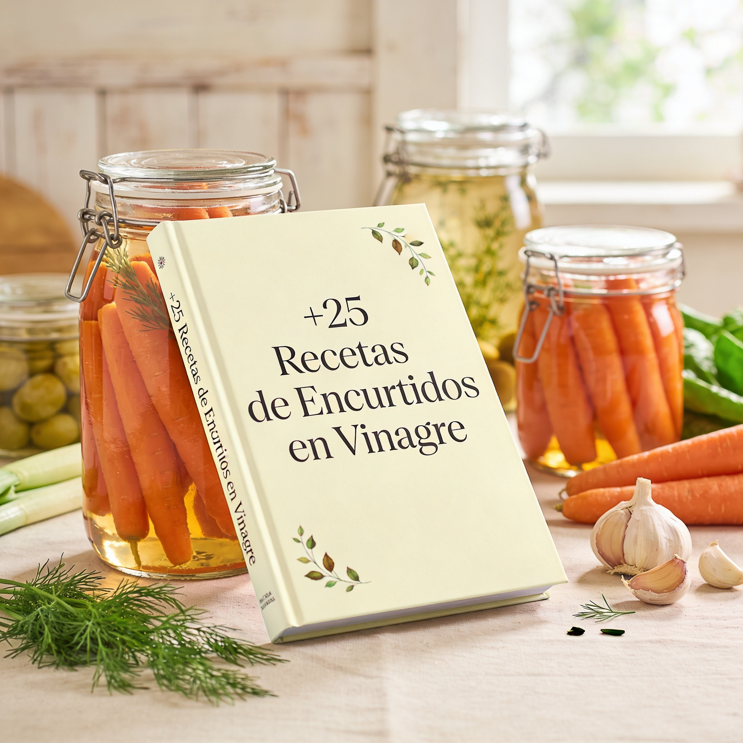 +25 Recetas de Encurtidos en Vinagre